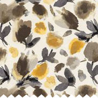 Flower Burst Golden - Curtains