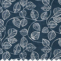 Vine Indigo - Curtains