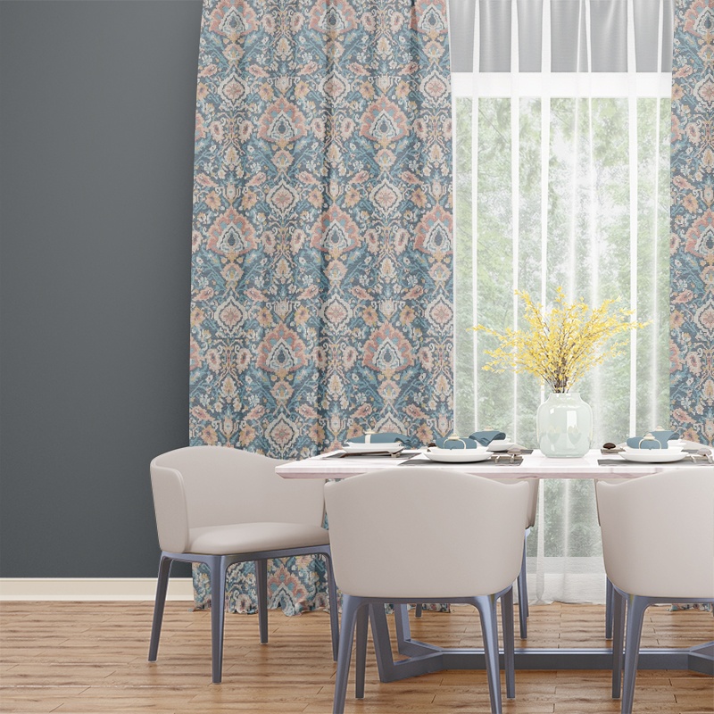 Medina Coral - Curtains - Image 5