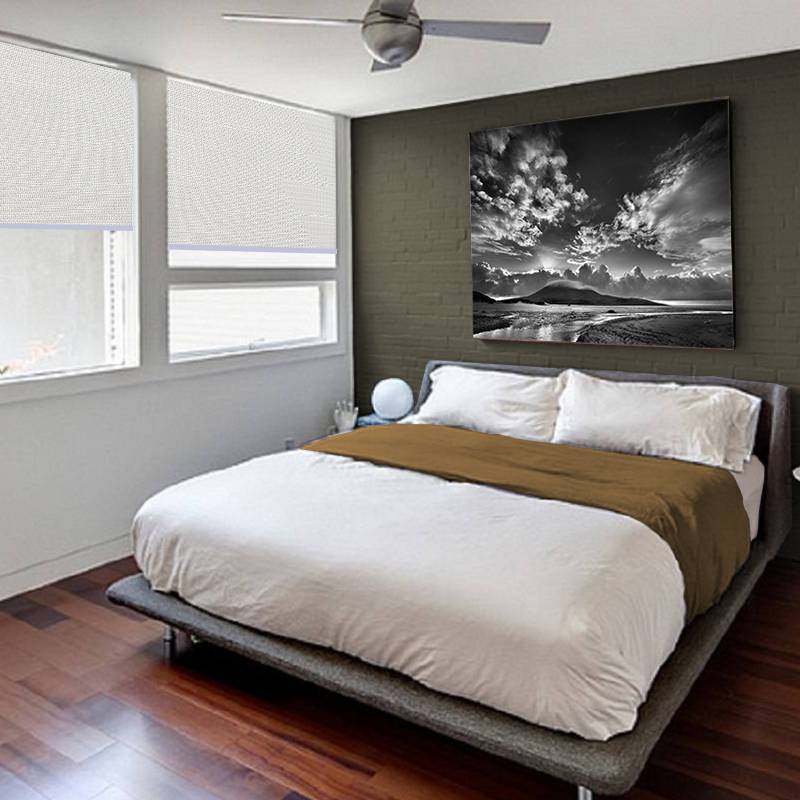 Linesque Blanco - Thermal Blackout Blinds - Image 2