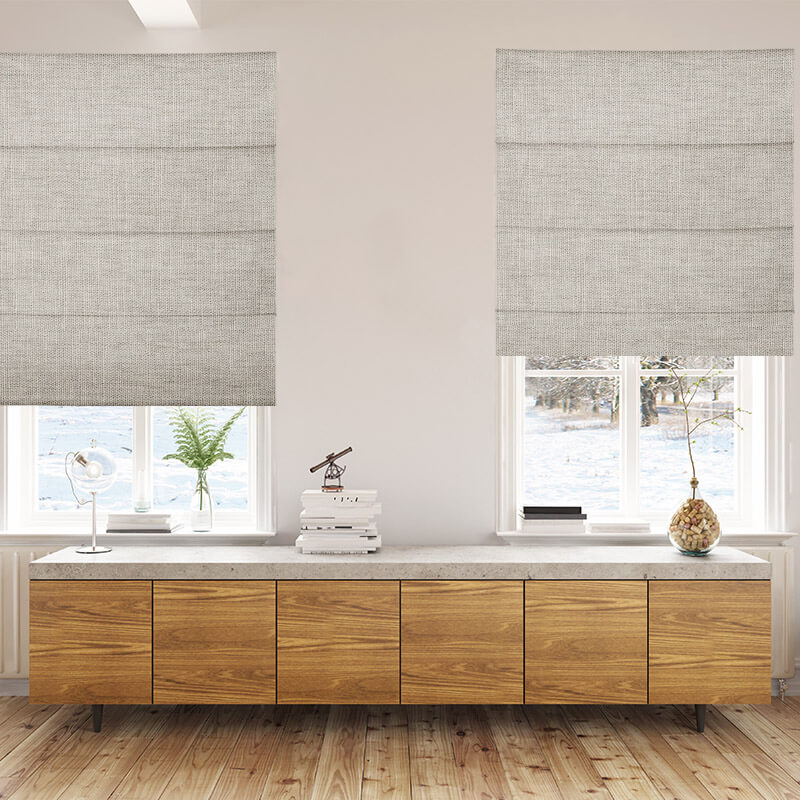 Envoy 2 Oatmeal - Roman Blinds - Image 2