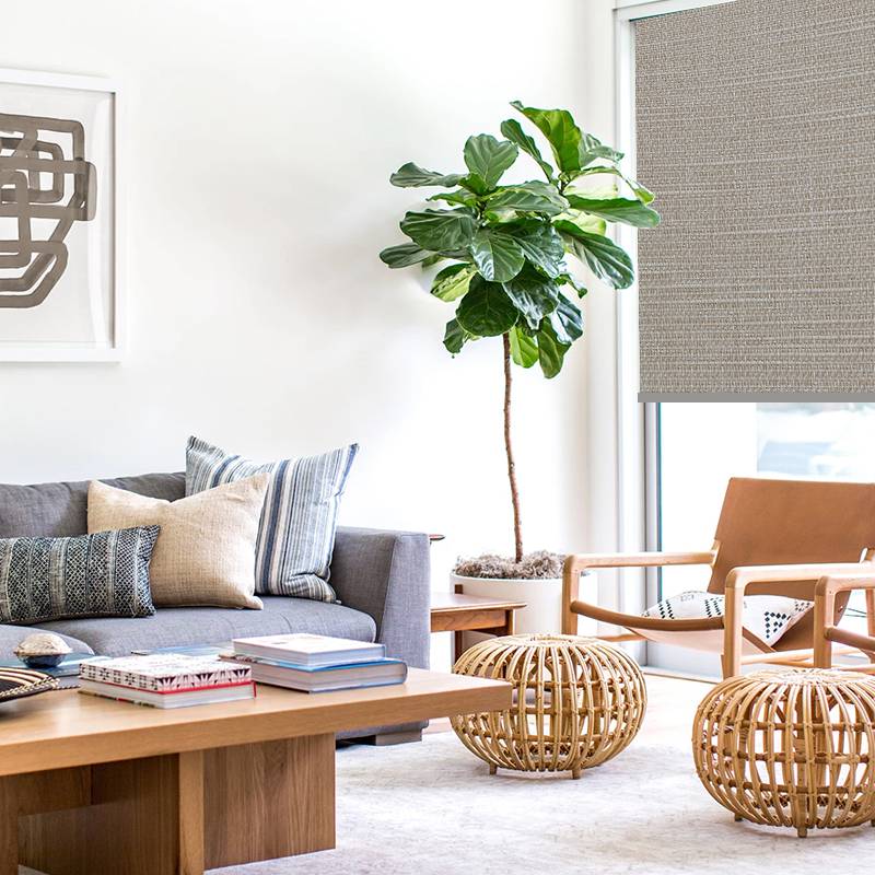 Linesque Raffia - Thermal Blackout Blinds - Image 4