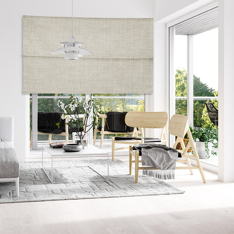 Envoy 2 Oyster - Roman Blinds - Image 4