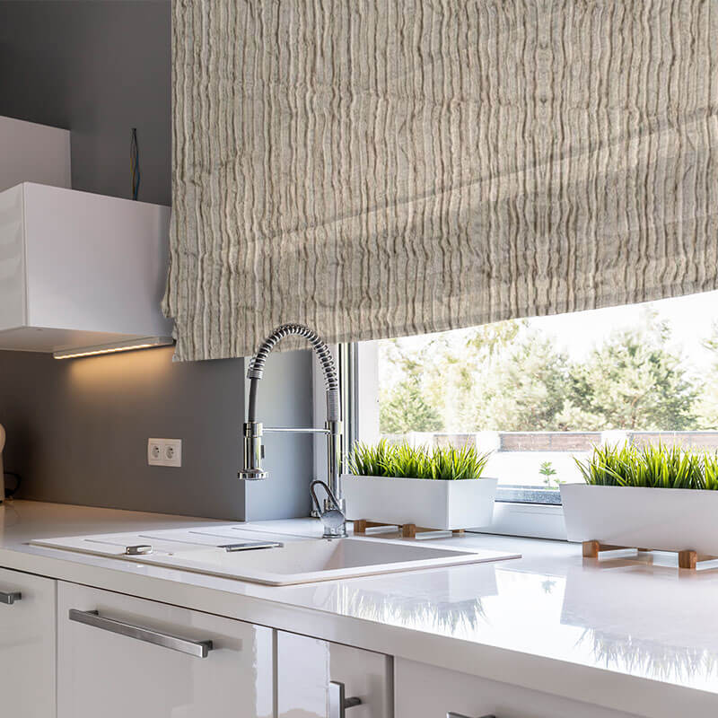 Turbulent Haze - Roman Blinds - Image 4