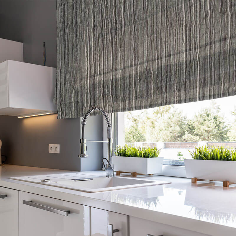Turbulent Storm - Roman Blinds - Image 4