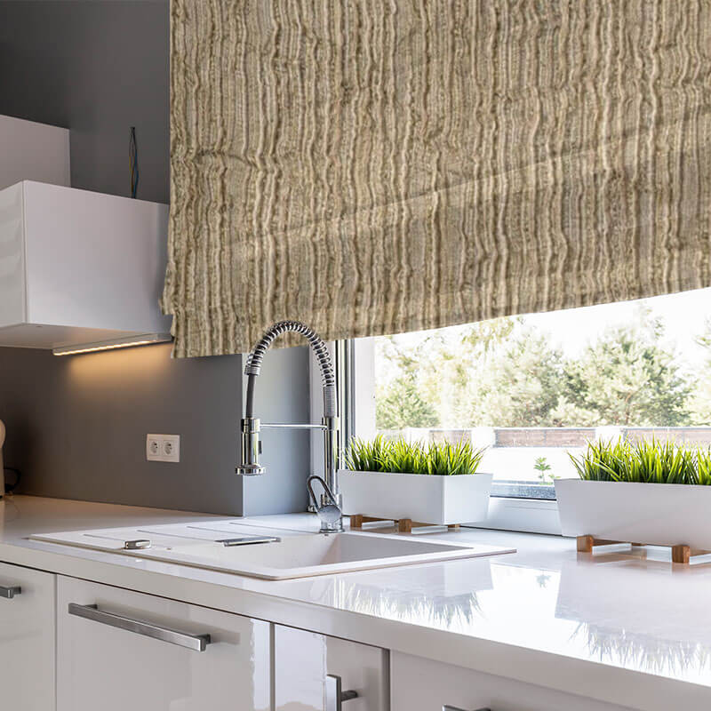 Turbulent Tussock - Roman Blinds - Image 5