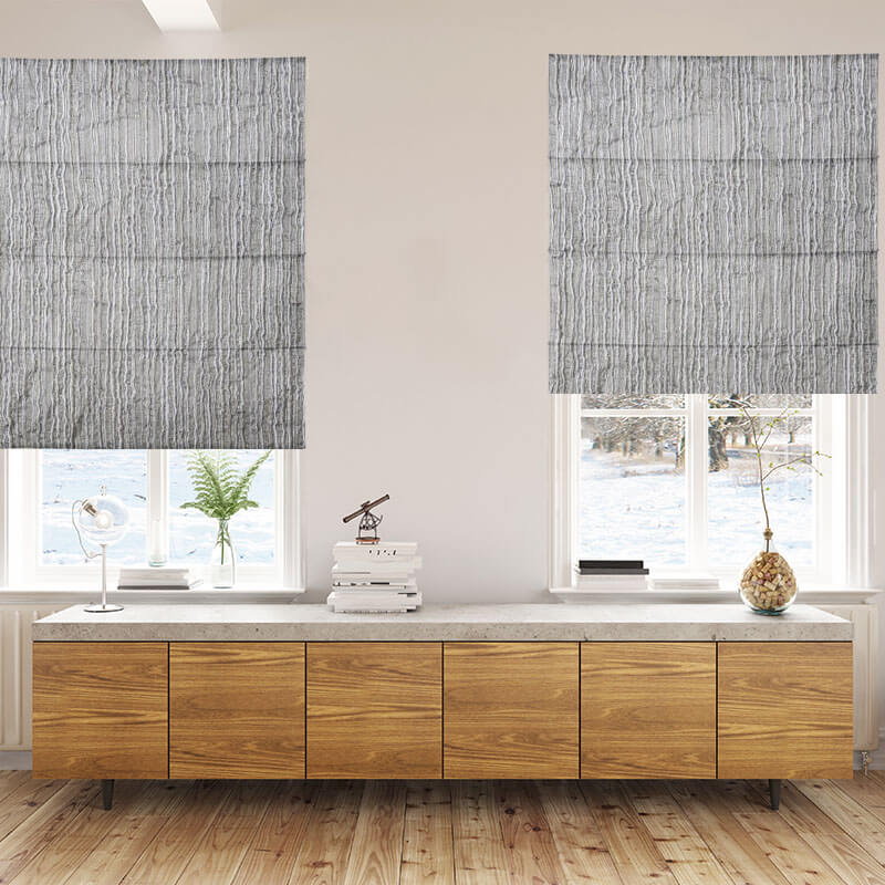 Turbulent Sleet - Roman Blinds - Image 2