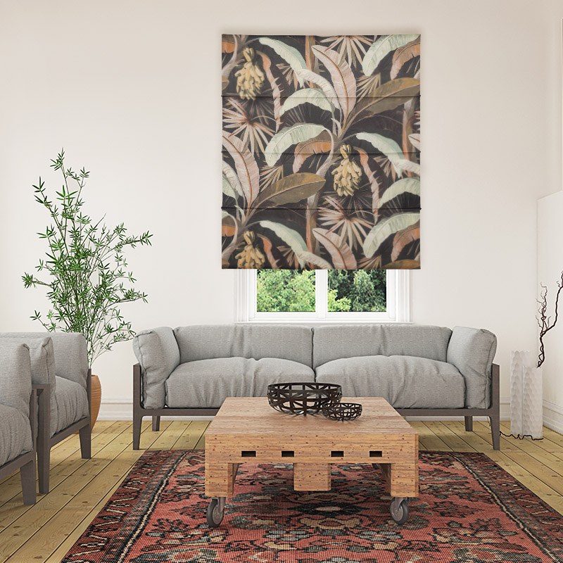 La Palma Sepia - Roman Blinds - Image 2