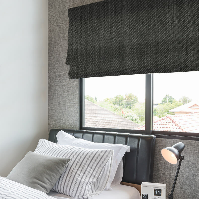 Matrix Gunmetal - Roman Blinds - Image 4