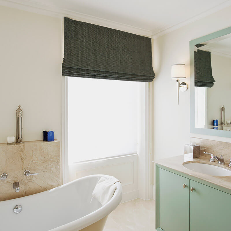 Silk Road Truffle - Roman Blinds - Image 4