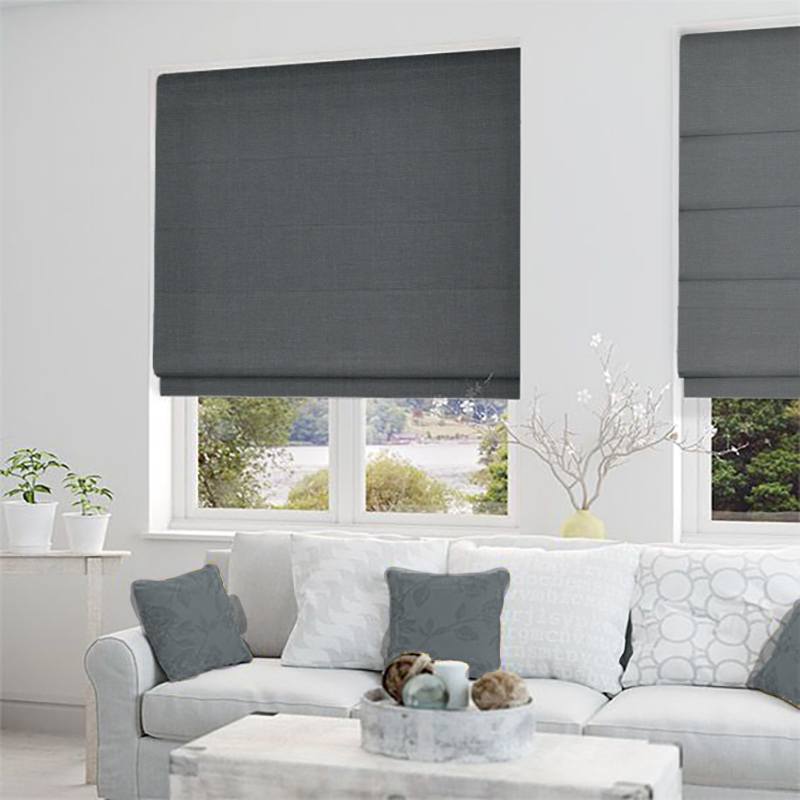 Provence Raven - Roman Blinds - Image 4