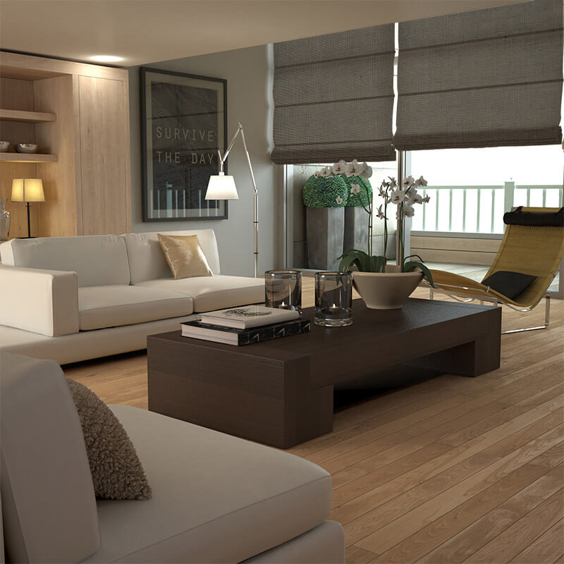 Silk Road Truffle - Roman Blinds - Image 5