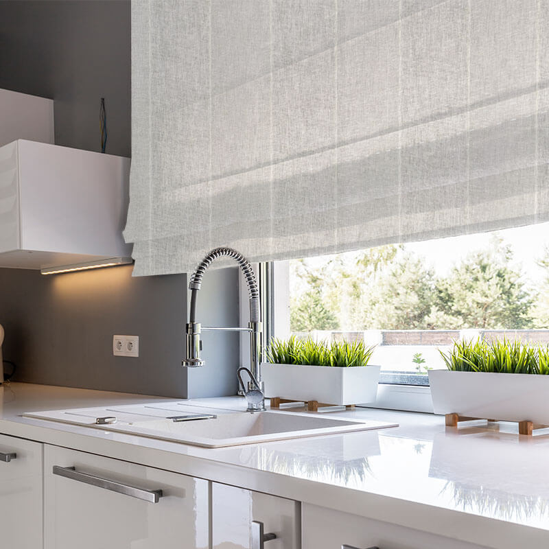 Zanella Snow - Roman Blinds - Image 2