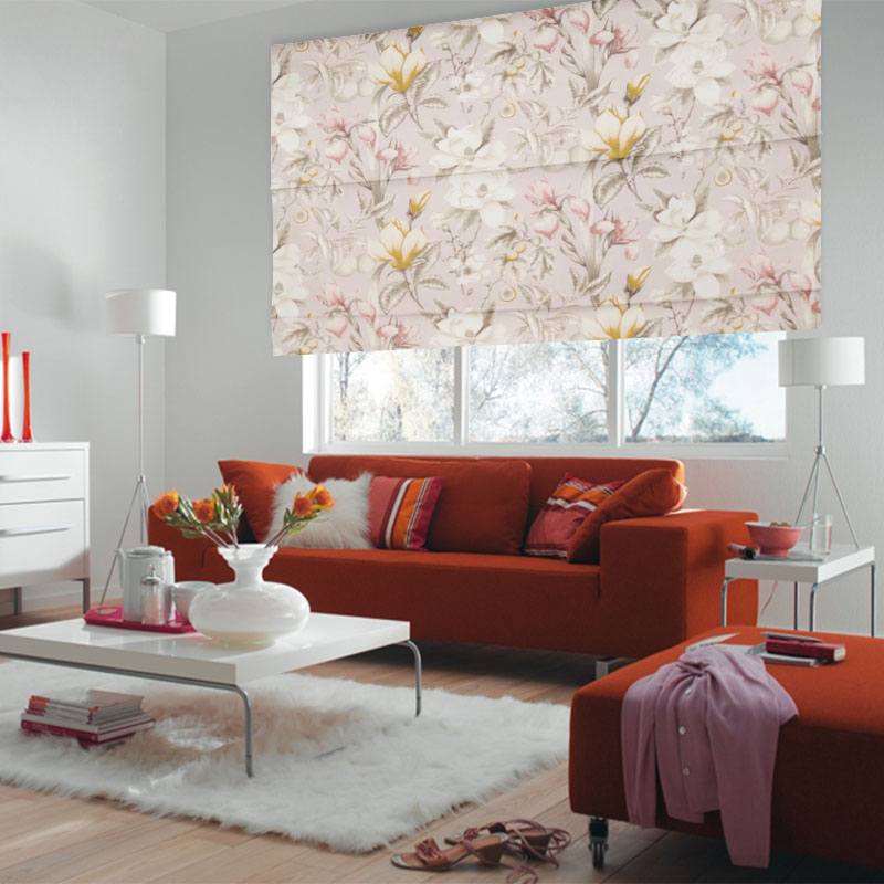 Botanist Blush - Roman Blinds - Image 2