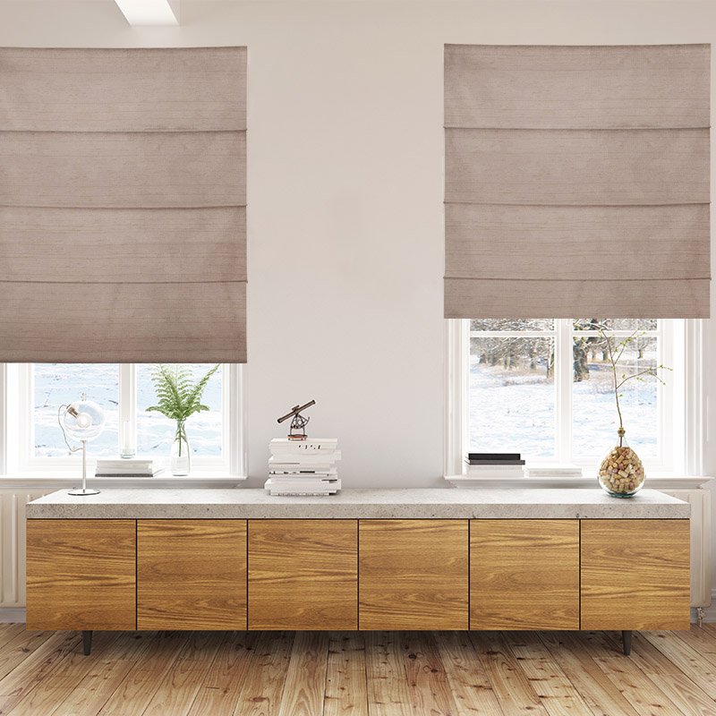 Luxe Biscuit - Roman Blinds - Image 2
