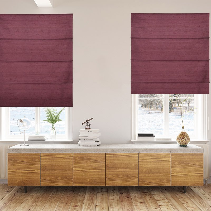 Luxe Garnet - Roman Blinds - Image 2