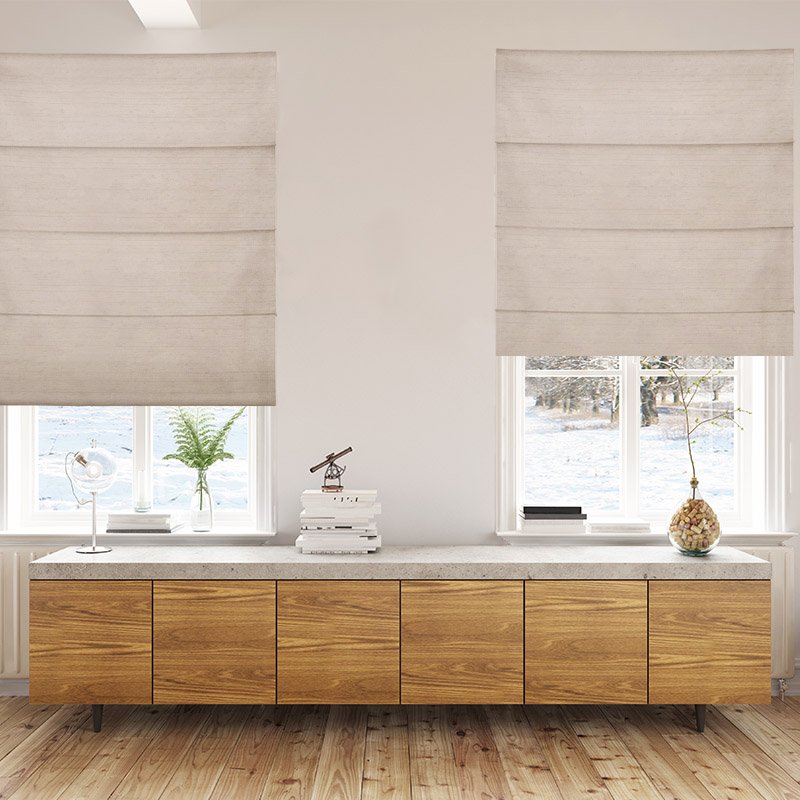 Luxe Raffia - Roman Blinds - Image 2