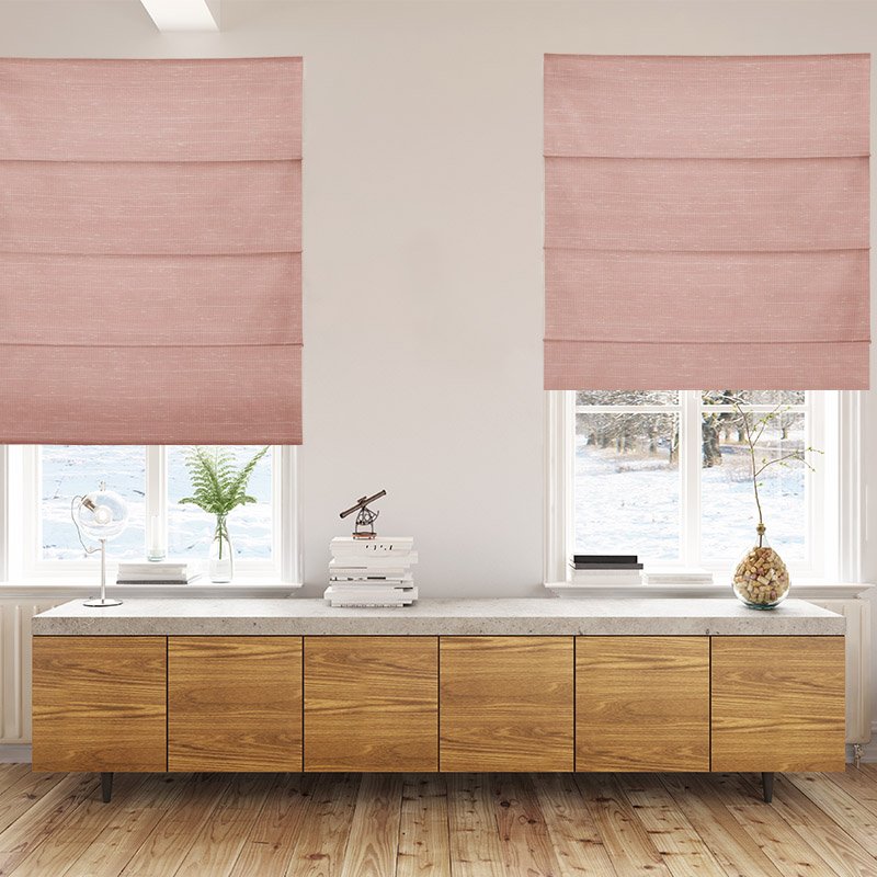 Luxe Salmon - Roman Blinds - Image 2