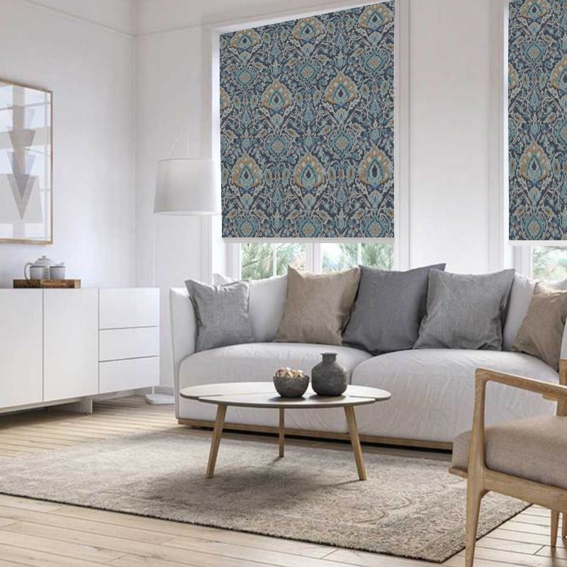 Medina Azure - Roman Blinds - Image 5