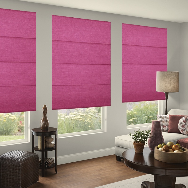 Provence Magenta - Roman Blinds - Image 5