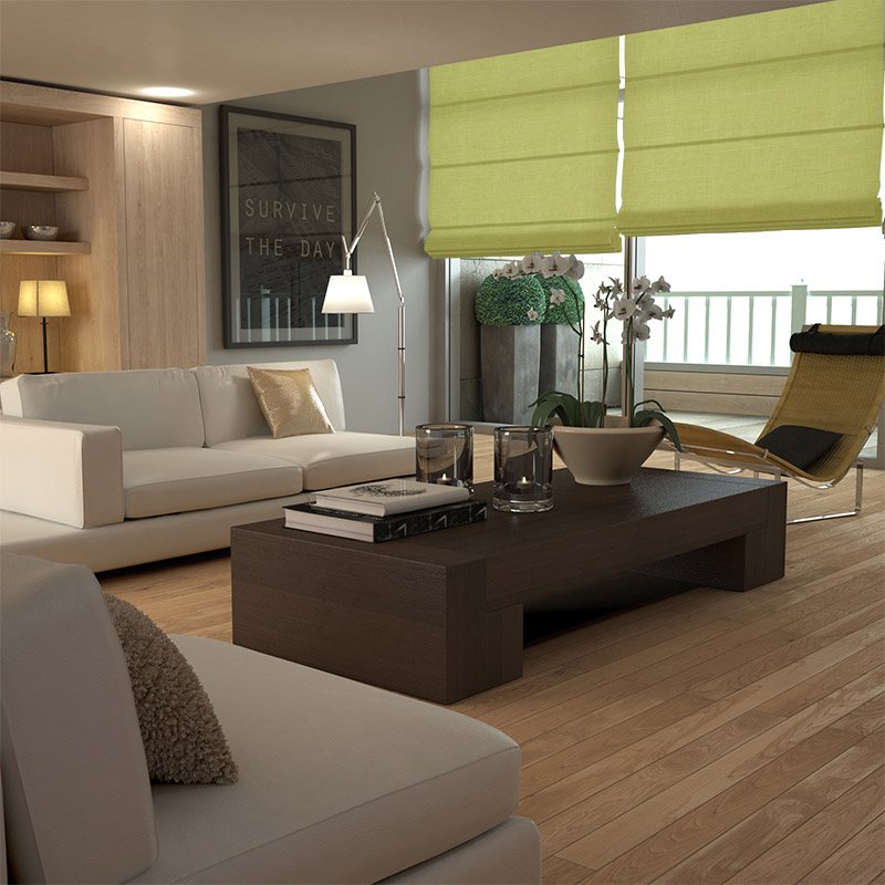 Provence Chartreuse - Roman Blinds - Image 2