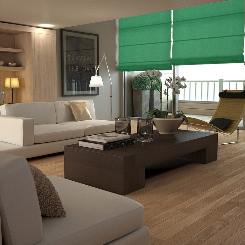Provence Emerald - Roman Blinds - Image 2