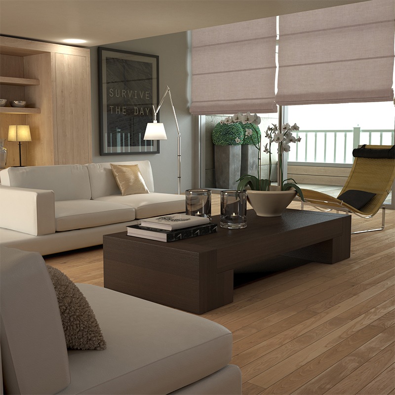 Provence Orchid - Roman Blinds - Image 2