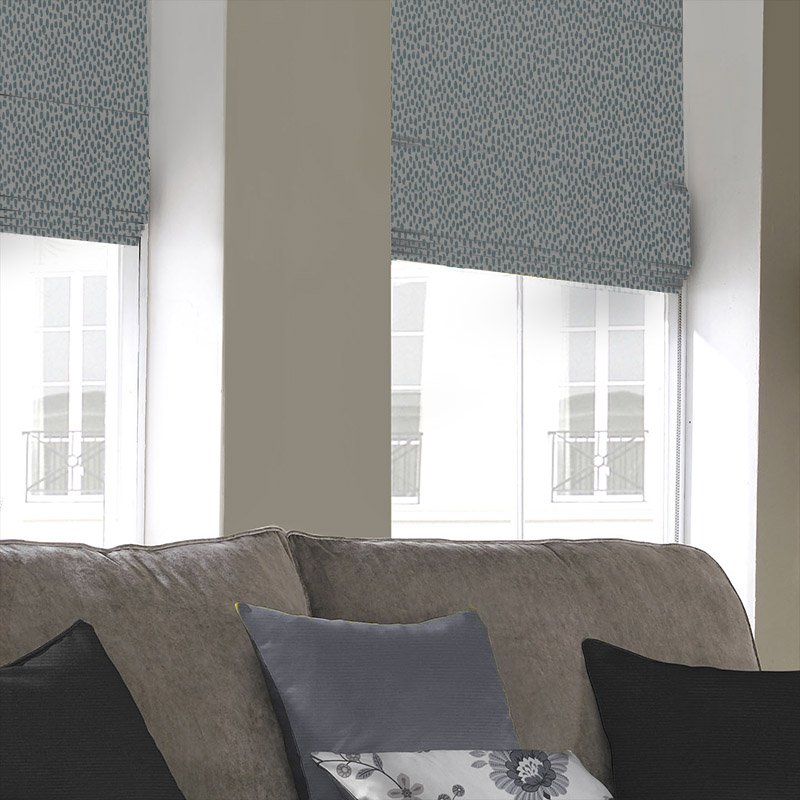 Sun Shower Denim - Roman Blinds - Image 5