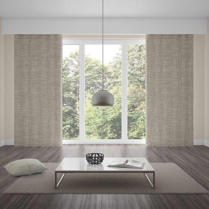Envoy 2 Oatmeal - Curtains - Image 2