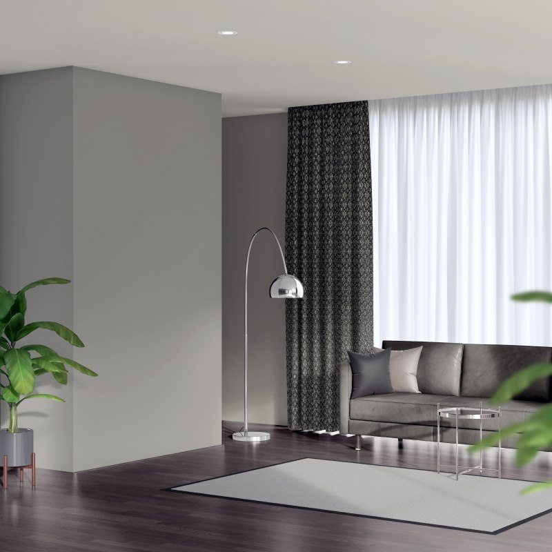 Kennedy FR Pewter - Curtains - Image 4