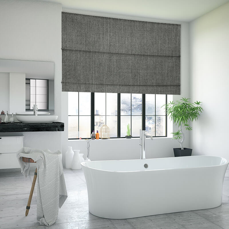 Matrix Gunmetal - Roman Blinds - Image 5
