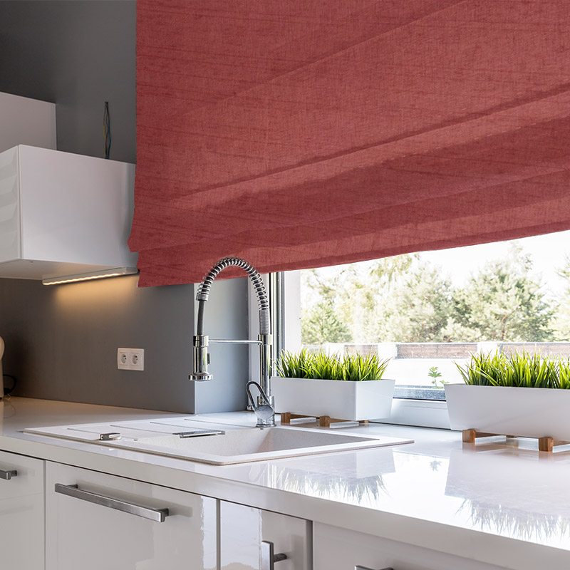 Luxe Chilli - Roman Blinds - Image 5