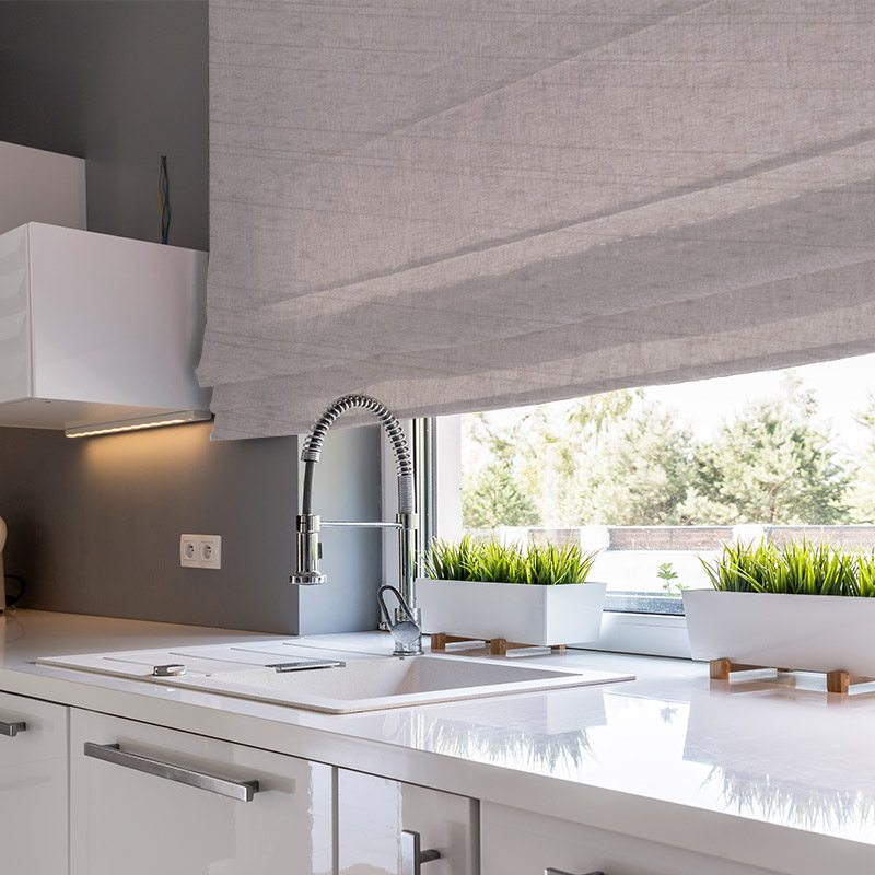 Luxe Fog - Roman Blinds - Image 5