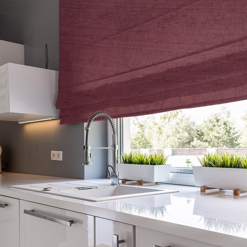Luxe Garnet - Roman Blinds - Image 5
