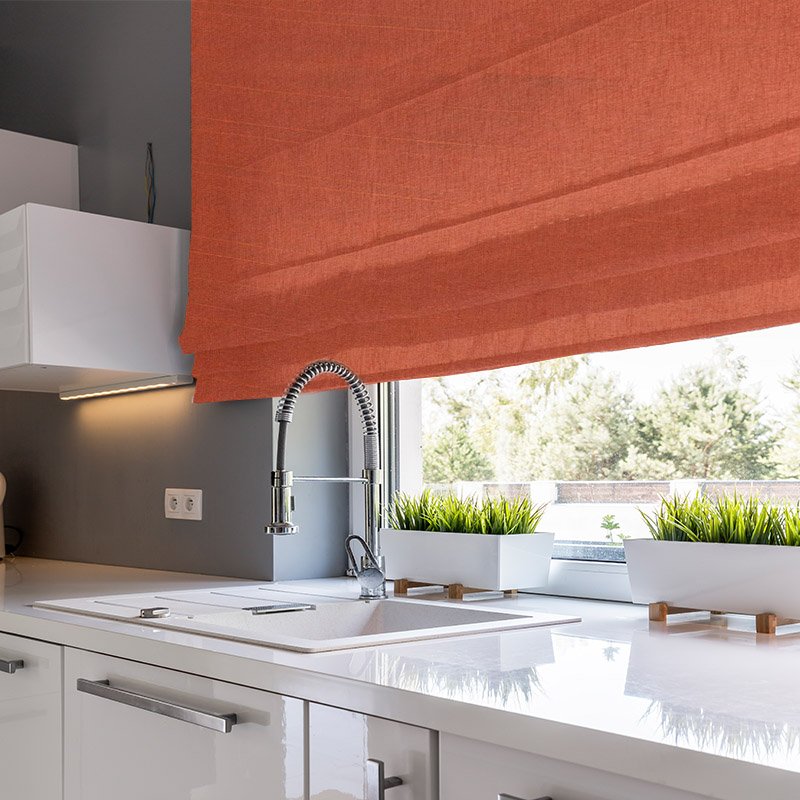 Luxe Paprika - Roman Blinds - Image 5
