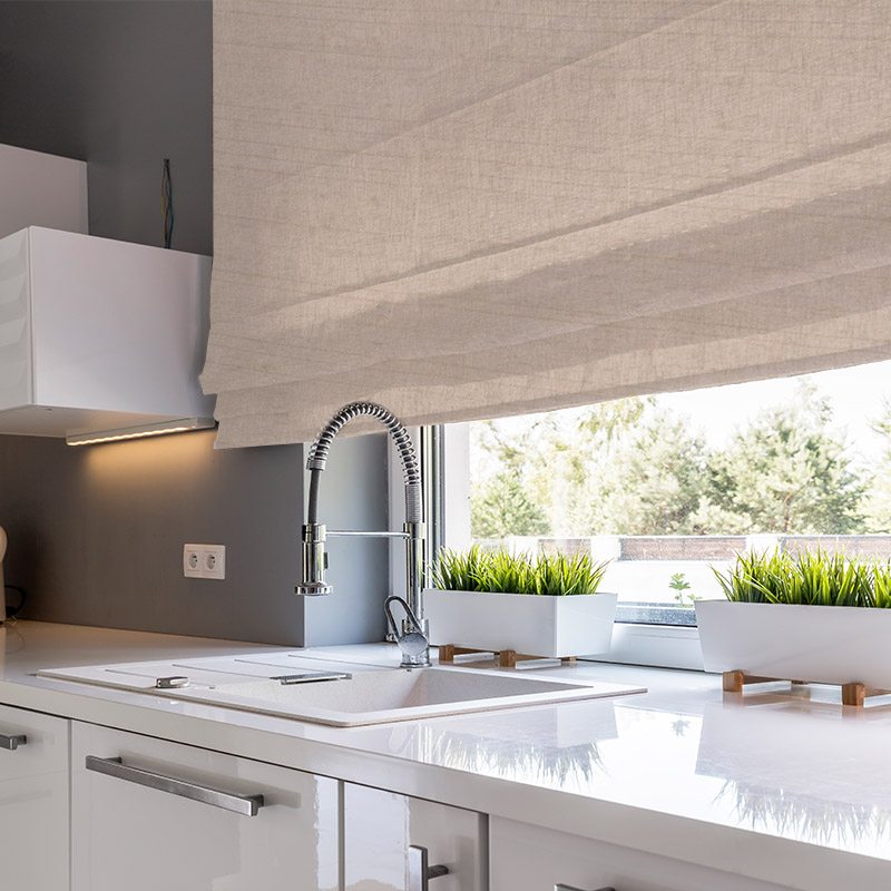 Luxe Raffia - Roman Blinds - Image 5