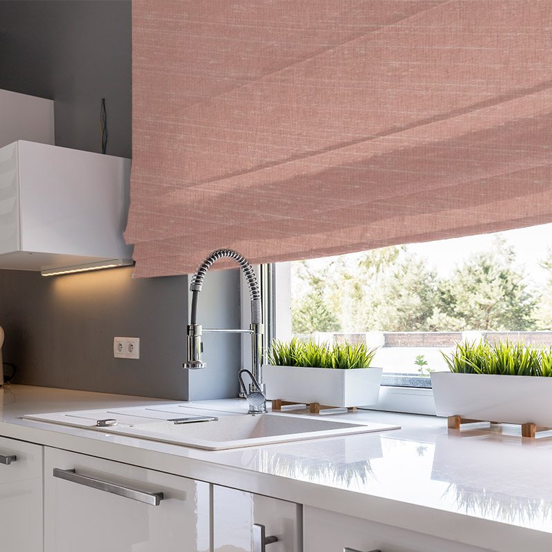 Luxe Salmon - Roman Blinds - Image 5