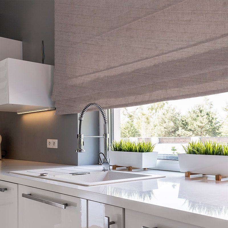 Luxe Walnut - Roman Blinds - Image 4